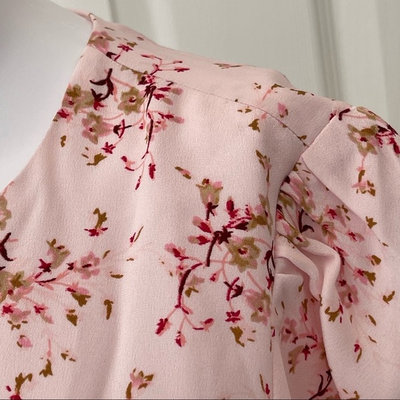 J.Crew Collection Ruffle Silk Dress in Freesia Floral size 4 - Picture 10 of 14